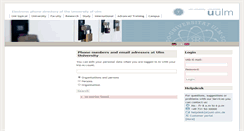 Desktop Screenshot of ab.uni-ulm.de